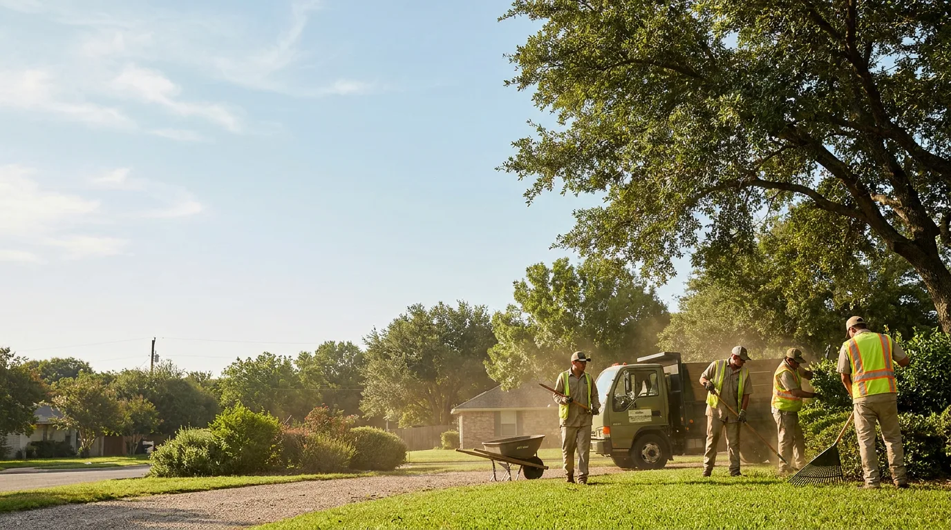 Landscaping in Plantersville, TX near me